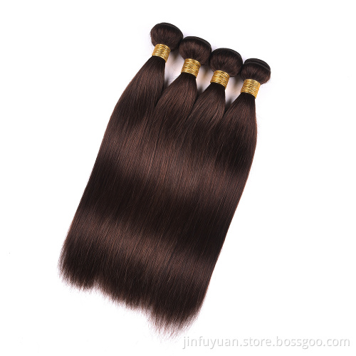 Wholesale brown color 2# Brazilian Hair,Weave Remy 9a Mink Brazilian Hair,silky straight Raw 100 Pure Virgin Human Hair